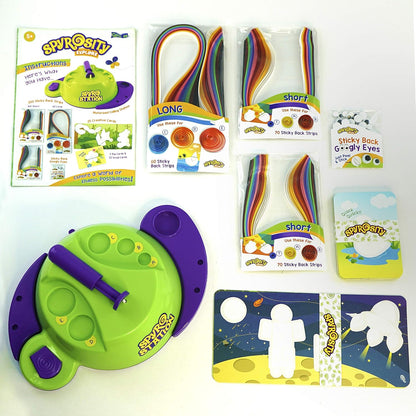 Quill On Spyrosity Explore - Quilling Based Creative Toy And Activity Set - With Patent Pending Motorized Tool