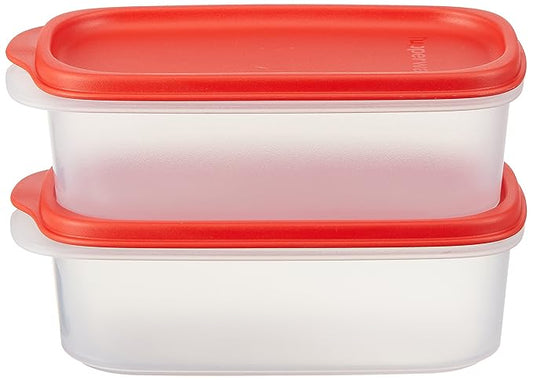 Tupperware Plastic Smart Saver Storage Container Sets (2, 500 Ml) COLOR MAY VARY