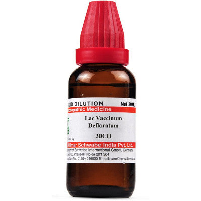 Willmar Schwabe India Lac Vaccinum Defloratum 30 CH (30ml)
