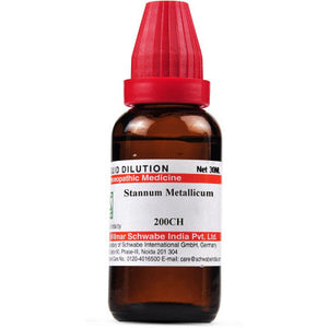 Willmar Schwabe India Stannum Metallicum 200 CH (30ml)