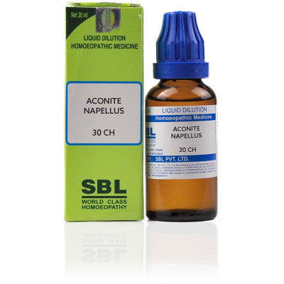 SBL Aconite Napellus 30 CH Dilution (30ml)