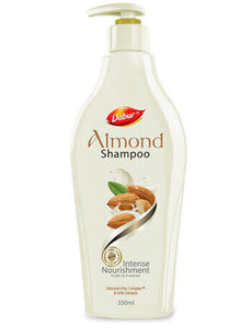Dabur Almond Shampoo - With Almond-Vita Complex & Milk Extracts for Dull , Dry and Weak Hair - 350 ml