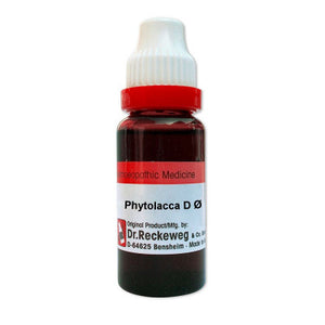 Dr. Reckeweg Phytolacca Decandra Mother Tincture 1X (Q) (20ml)