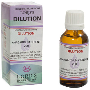 Lords Anacardium Orient 200 CH Dilution (30ml)