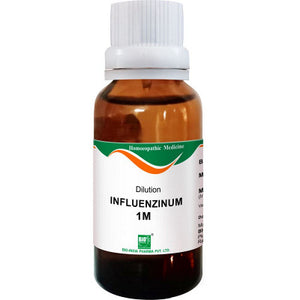 Bio India Influenzinum 1M (1000 CH Dilution) (30ml)