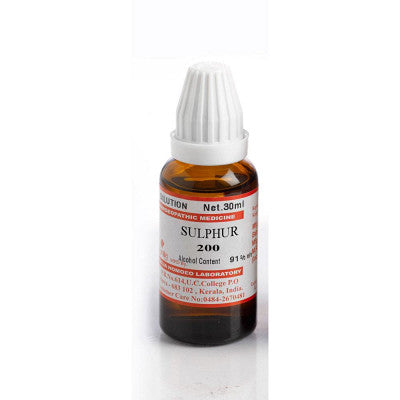 Similia India Sulphur 200 CH Dilution (30ml)