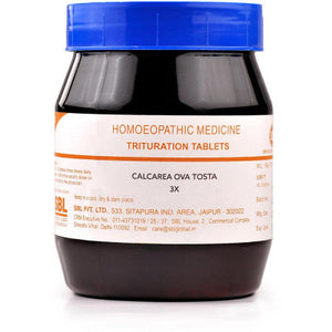SBL Trituration Calcarea Ova Tosta 3X (450g) Tablets