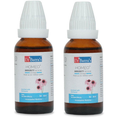 Dr Batras Homeo Plus Immunity Oral Drops (30ml, Pack of 2)