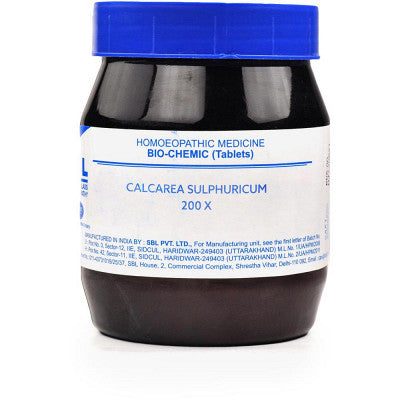 SBL Biochemic Calcarea Sulphuricum 200X (450g) Tablets