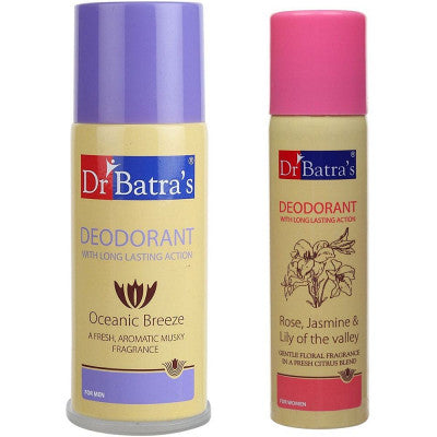 Dr Batras Men & Women Deodorant Combo (1Pack)