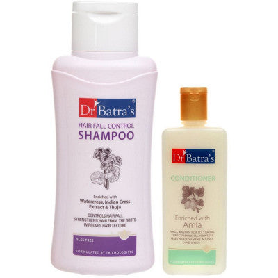 Dr Batras Hair Fall Control Shampoo & Conditioner Combo (1Pack)