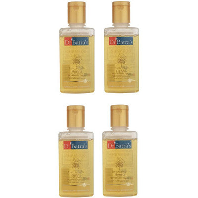Dr Batras Henna Shampoo (100ml, Pack of 4)