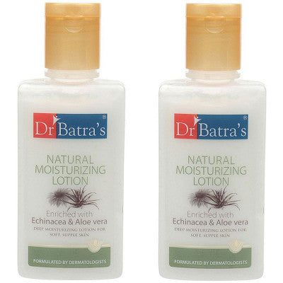 Dr Batras Natural Moisturizing Lotion (100ml, Pack of 2)