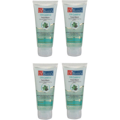 Dr Batras Oil Control Facewash (50g, Pack of 4)