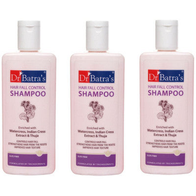 Dr Batras Hair Fall Control Shampoo (200ml, Pack of 3)