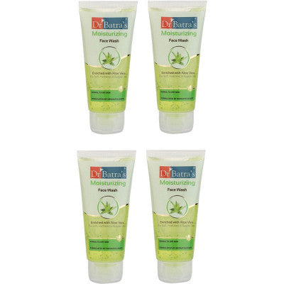 Dr Batras Moisturizing Facewash (50g, Pack of 4)