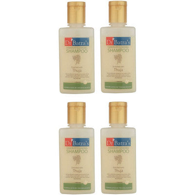 Dr Batras Dandruff Cleansing Shampoo (100ml, Pack of 4)
