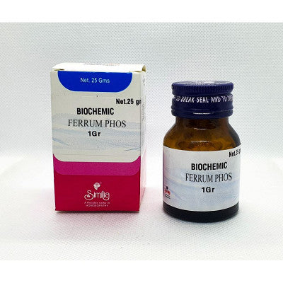 Similia India Biochemic Ferrum Phos 6X (25g)Tablets