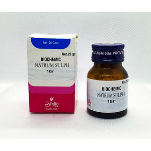 Similia India Biochemic Natrum Sulph 6X (25g)Tablets