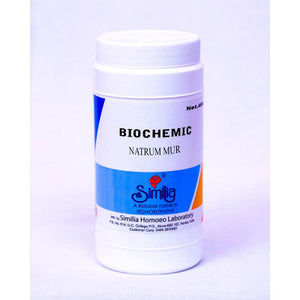 Similia India Biochemic Natrum Mur 6X (450g)Tablets