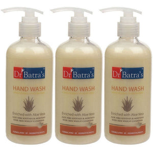 Dr Batras Aloevera Hand Wash (300ml, Pack of 3)