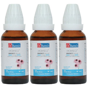Dr Batras Homeo Plus Immunity Oral Drops (30ml, Pack of 3)