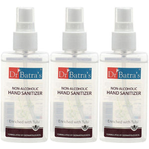Dr Batras Non Alcoholic Hand Sanitizer (100ml, Pack of 3)