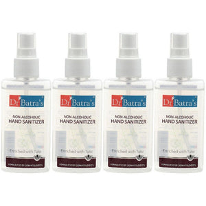 Dr Batras Non Alcoholic Hand Sanitizer (100ml, Pack of 4)