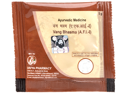 Patanjali DIVYA VANG BHASMA 5 GM
