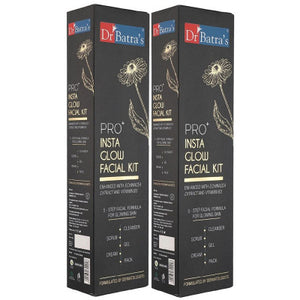 Dr Batras Pro Plus Insta Glow Facial Kit (2Pack)