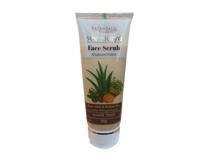 PATANJALI SAUNDARYA MULTANI MITTI FACE SCRUB 60 GM