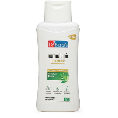 Dr Batras Shampoo Enriched With Henna (490ml)