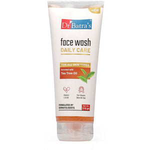 Dr Batras Face Wash Daily Care Enriched With Tea Tree Oil (210g)