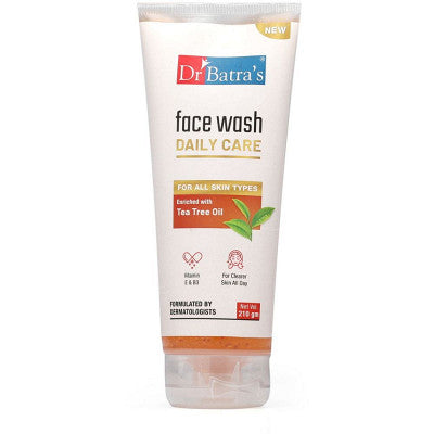 Dr Batras Face Wash Daily Care Enriched With Tea Tree Oil (210g)