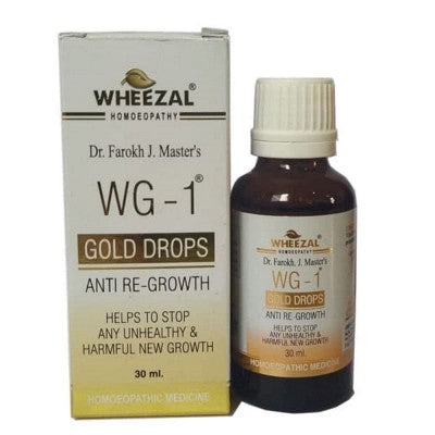 Wheezal WG 1 Gold Drops Anti Re Growth (30ml)