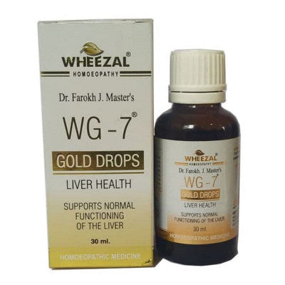 Wheezal WG 7 Gold Drops Liver Health (30ml)