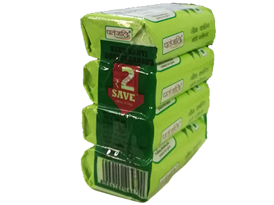PATANJALI NEEM KANTI BODY CLEANSER (4 X 1) 50GM 200 GM