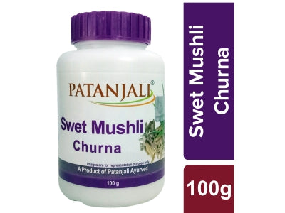 PATANJALI SWET MUSHLI CHURNA 100 GM