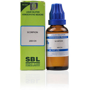 SBL Scorpion 200 CH Dilution (30ml)
