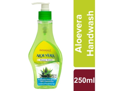 PATANJALI ALOEVERA HAND WASH 250 ML