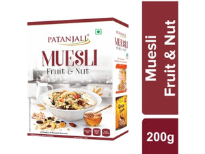 PATANJALI MUESLI FRUIT & NUT 200 GM