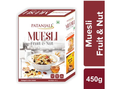 PATANJALI MUESLI FRUIT & NUT 450 GM