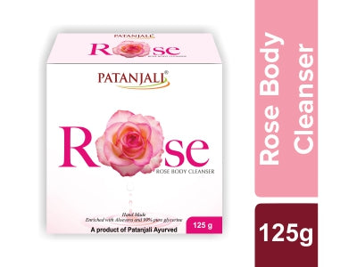 PATANJALI ROSE BODY CLEANSER 125 GM 125 GM