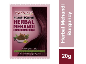 PATANJALI KESH KANTI HERBAL MEHANDI (BURGUNDY) 20 GM