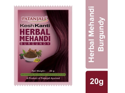PATANJALI KESH KANTI HERBAL MEHANDI (BURGUNDY) 20 GM