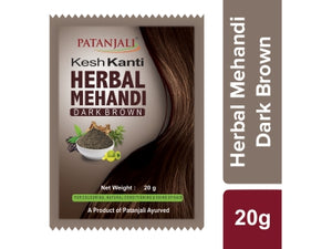 PATANJALI KESH KANTI HERBAL MEHANDI (DARK BROWN) 20 GM
