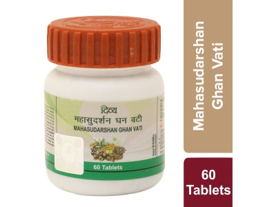 PATANJALI DIVYA MAHASUDARSHAN GHANVATI PLUS 60 TAB 20 GM