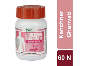 PATANJALI DIVYA KANCHNAR GHANVATI 60 N 35 GM