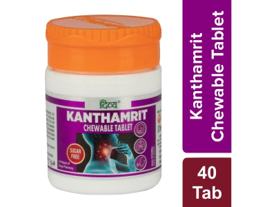 PATANJALI DIVYA KANTHAMRIT CHEWABLE TABLET 40 N 6 GM