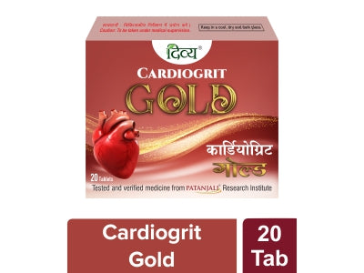 PATANJALI DIVYA CARDIOGRIT GOLD TABLET 20 N 11 GM